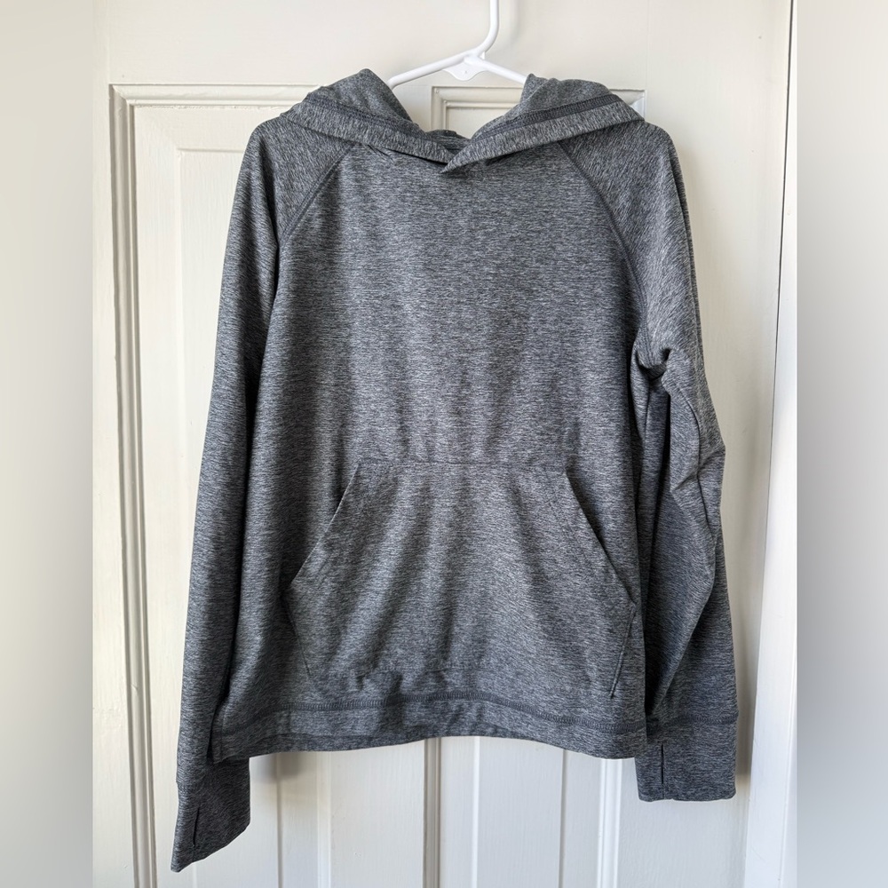 Primary Heather Gray Kids Hoodie